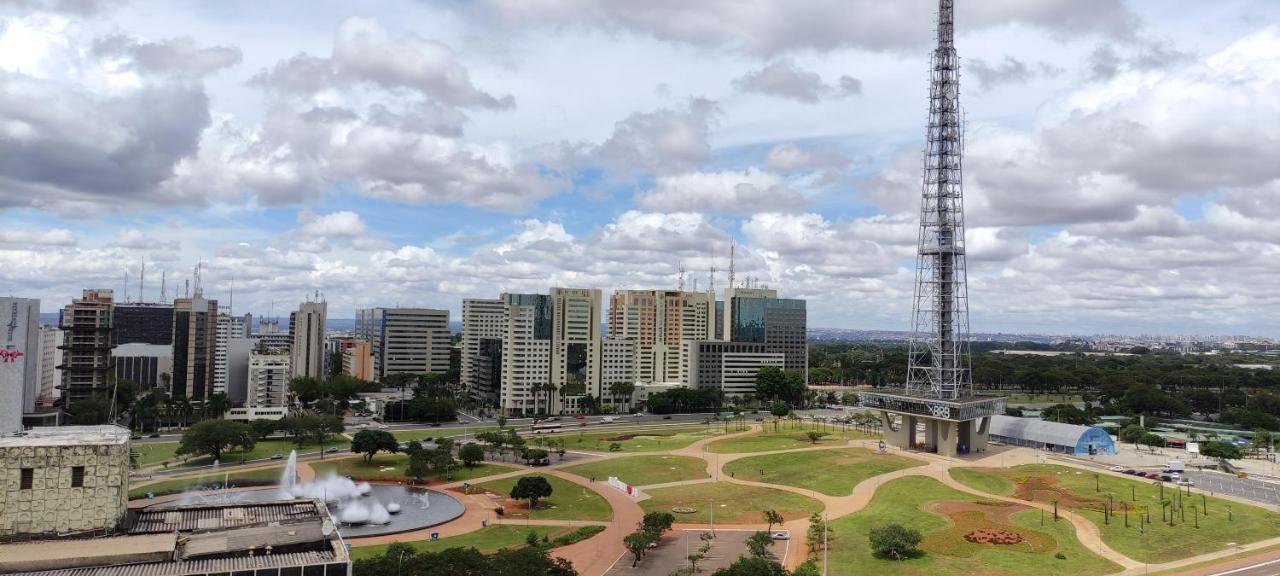 Raridade!!! - Flat De Alto Padrao - Excelente Atendimento - Otimo Preco - Cama King Size - Limpeza Diaria Gratuita Brasilia Bagian luar foto